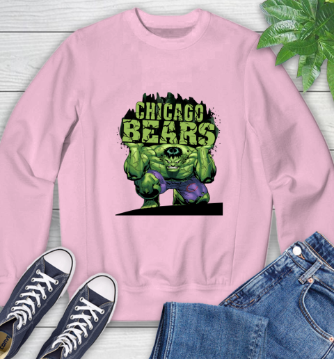 Pink chicago outlet bears sweatshirt
