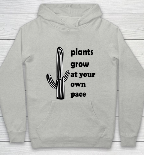 Plants Grow At Your Own Pace Classic Youth Hoodie