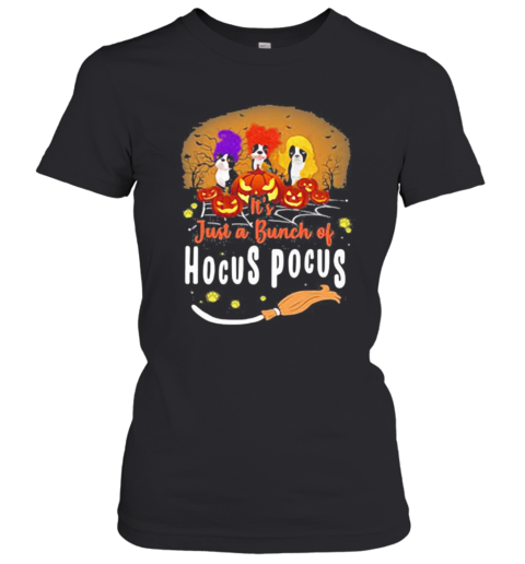 Halloween It'S Just A Bunch Of Hocus Pocus Women's T-Shirt