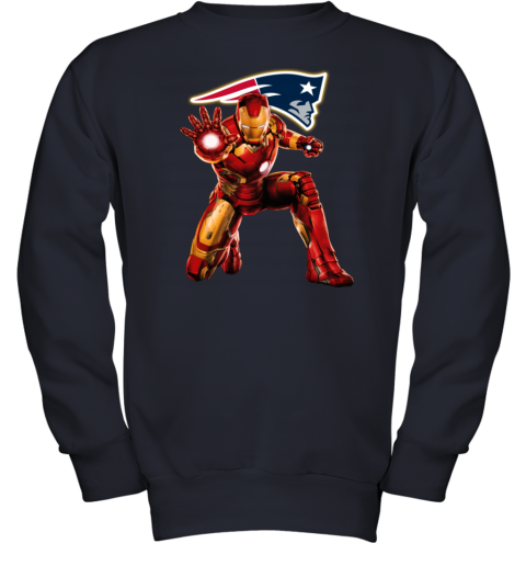 NFL Captain America Thor Spider Man Hawkeye Avengers Endgame Football New  England Patriots Hoodie