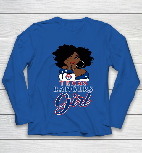 Texas Rangerss Girl MLB Youth Long Sleeve 10 Texas Rangerss Girl MLB Youth Long Sleeve - Image 10