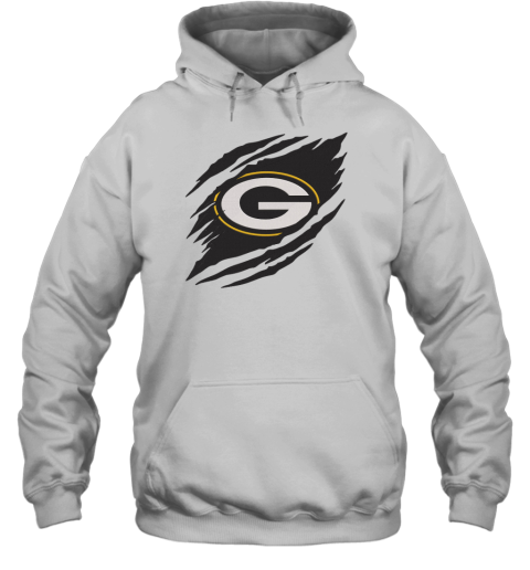 Green Bay Packers Logo NFL Embroidery Designs Hoodie