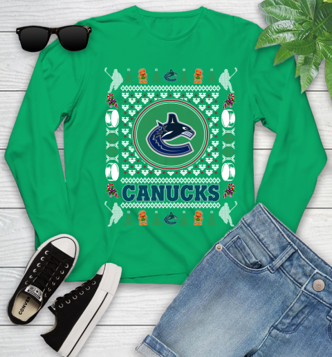 Vancouver Canucks Merry Christmas NHL Hockey Loyal Fan Ugly Shirt 130