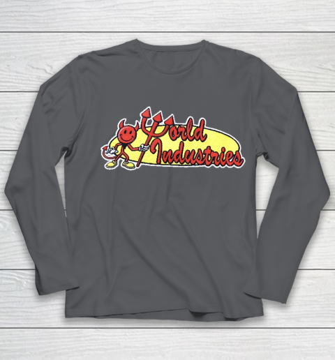 World Industries Devil Satan Hook Ups Skate Hookups Hook Ups Vintage 90's Youth Long Sleeve 6