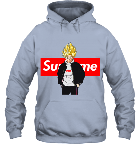 supreme hoodie goku