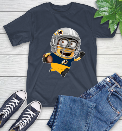 NFL Washington Redskins Minions Disney Football Sports T-Shirt 4