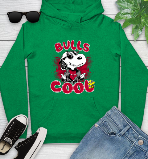 NBA Basketball Chicago Bulls Cool Snoopy Shirt Youth Hoodie 7