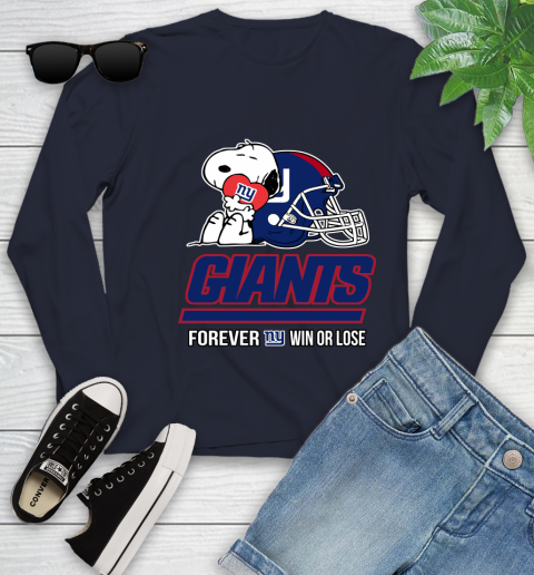 NFL The Peanuts Movie Snoopy Forever Win Or Lose Football New York Giants 127