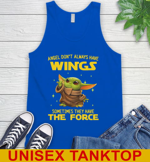 Baby Yoda Angel Don't Always Have Wings They Have The Force Shirt 70