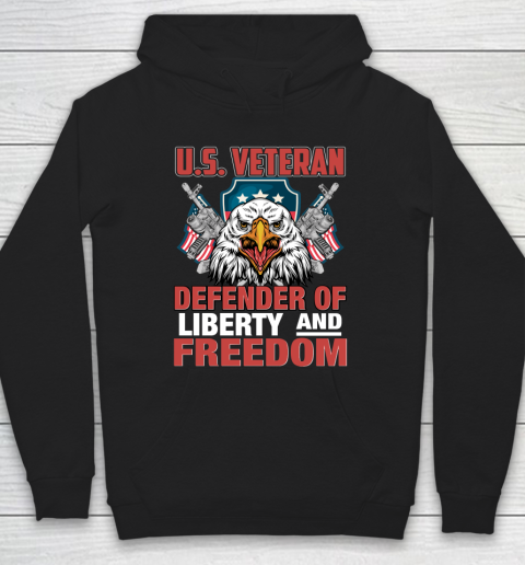 Veteran Shirt U.S. Veteran Defender Of Liberty And Freedom Independence Day Hoodie