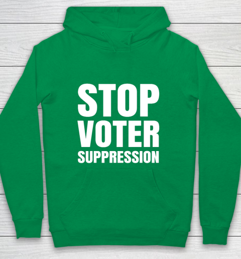 Black Voters Matter Protect The Vote Stop Voter Suppression Youth Hoodie 4