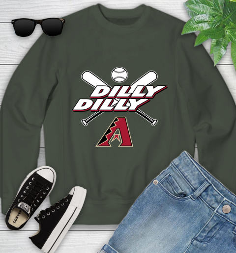 MLB Arizona Diamondbacks Dilly Dilly Baseball Sports Youth Sweatshirt 10