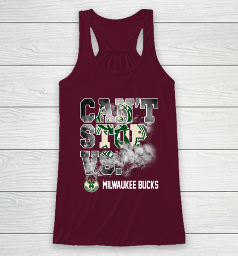 NBA Milwaukee Bucks Basketball Can't Stop Vs Racerback Tank 2