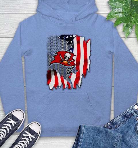 Tampa Bay Buccaneers NFL Football American Flag Hoodie 11