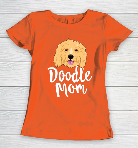 Dog Mom Shirt Doodle Mom T Shirt Women Goldendoodle Dog Puppy Mother Women's T-Shirt 3