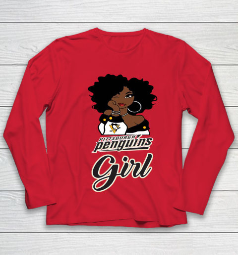 Pittsburgh Penguins Girl NHL Youth Long Sleeve 10