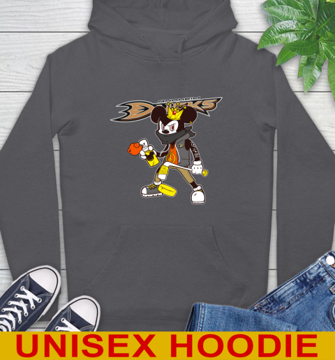 Anaheim Ducks NHL Hockey Mickey Peace Sign Sports Hoodie 7