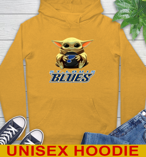 NHL Hockey St.Louis Blues Star Wars Baby Yoda Shirt 15