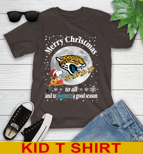 Jacksonville Jaguars Merry Christmas To All And To Jaguars A Good Season NFL Football Sports Youth T-Shirt 6