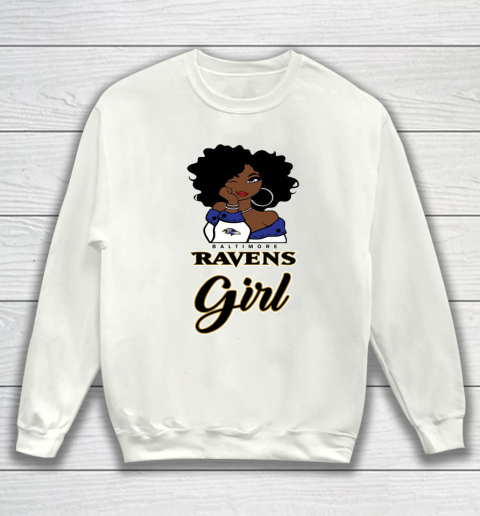 Baltimore Ravens Girl NFL Sweatshirt 2