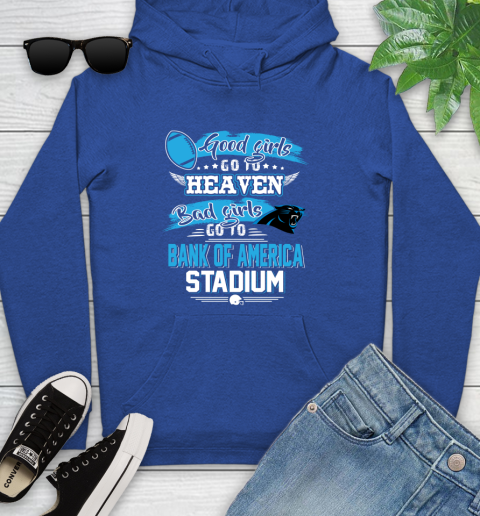 Carolina Panthers NFL Bad Girls Go To Bank of America Stadium Shirt Youth Hoodie 11