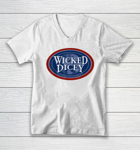 Wicked Dicey  Sam Style V-Neck T-Shirt