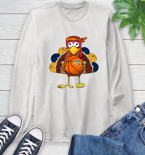Denver Nuggets Turkey thanksgiving day Long Sleeve T-Shirt