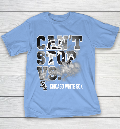 MLB Chicago White Sox Baseball Can't Stop Vs Chicago White Sox Youth T-Shirt 8