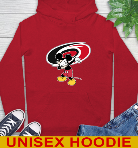 Carolina Hurricanes NHL Hockey Dabbing Mickey Disney Sports Hoodie 10