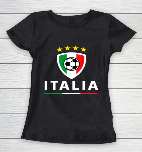 Italy  Italia Forza Azzurri Italy Soccer Champions Euro 2021 Women's T-Shirt