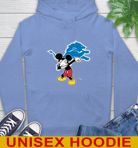 Detroit Lions NFL Football Dabbing Mickey Disney Sports Hoodie 11