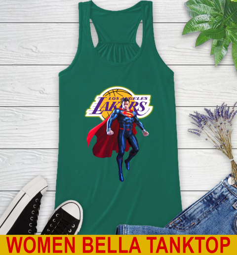 NBA Awesome Superman Basketball Sports Los Angeles Lakers 43