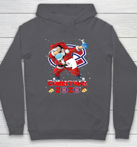 Montreal Canadiens Funny Santa Claus Dabbing Christmas 2020 NHL Hoodie 4
