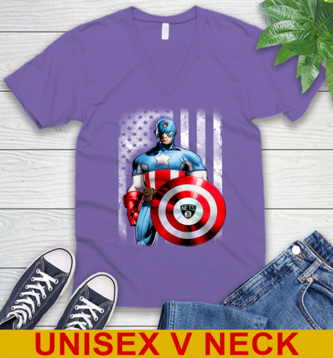 Avengers v neck t shirt sale