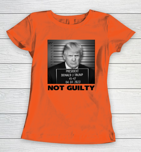 Trump Not Guilty Women's T-Shirt - Image 3