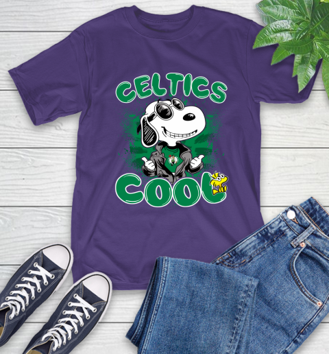 NBA Basketball Boston Celtics Cool Snoopy Shirt T-Shirt 5