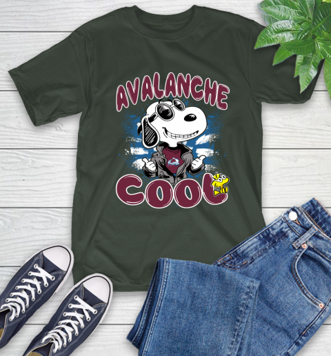 NHL Hockey Colorado Avalanche Cool Snoopy Shirt T-Shirt 6