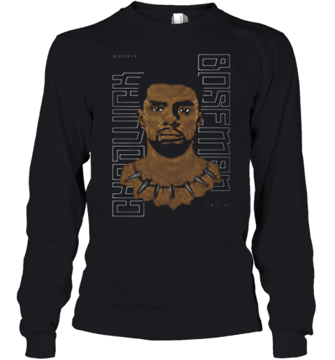 Black Panther Rip Chadwick Boseman Rest In Power 2020 Youth Long Sleeve