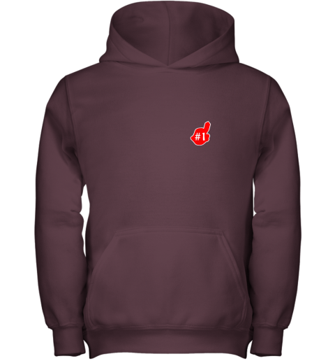bwkt 1 cleveland hometown indian tribe vintage baseball fans youth hoodie 43 front maroon