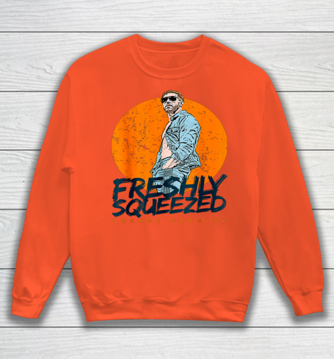 Wrestling Freshly Squeezed Orange Cassidy AEW Wrestler Sweatshirt 2