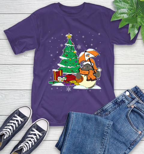 New York Knicks NBA Basketball Cute Tonari No Totoro Christmas Sports T-Shirt 5