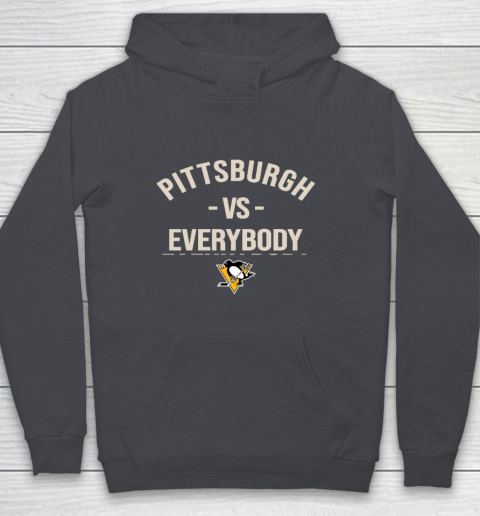 Pittsburgh Penguins Vs Everybody Youth Hoodie 5
