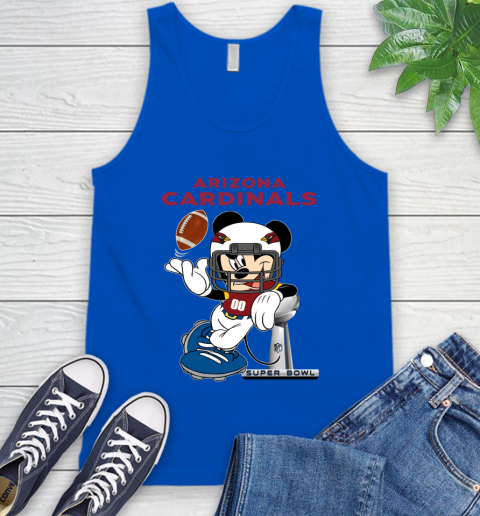 NFL Arizona Cardinals Mickey Mouse Disney Super Bowl Football T Shirt Tank Top 5