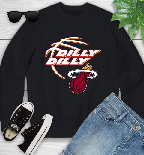 NBA Miami Heat Dilly Dilly Basketball Sports Youth Sweatshirt 2