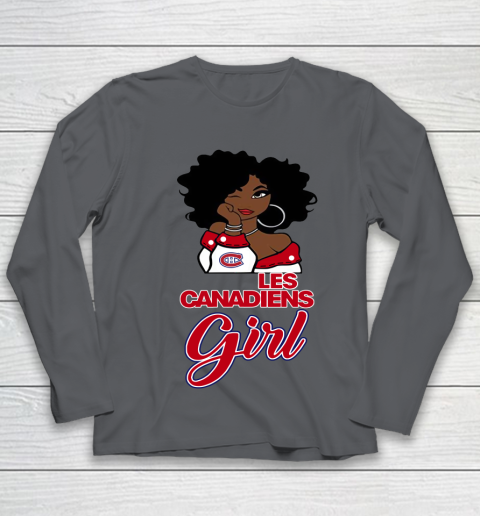 Montreal Canadiens Girl NHL Youth Long Sleeve 8