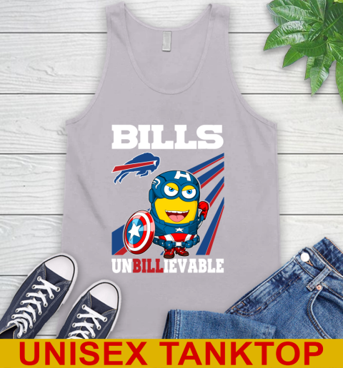 NFL Football Buffalo Bills Captain America Marvel Avengers Minion Shirt Tank Top 3