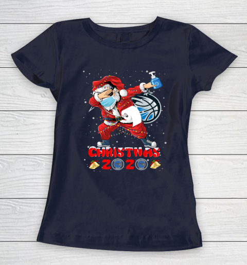 Orlando Magic Funny Santa Claus Dabbing Christmas 2020 NBA Women's T-Shirt 2