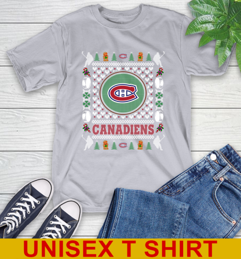 Montreal Canadiens Merry Christmas NHL Hockey Loyal Fan T-Shirt 5