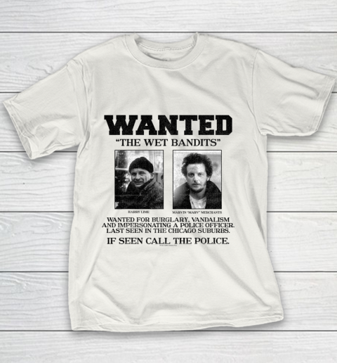 Home Alone Wanted The Wet Bandits Youth T-Shirt