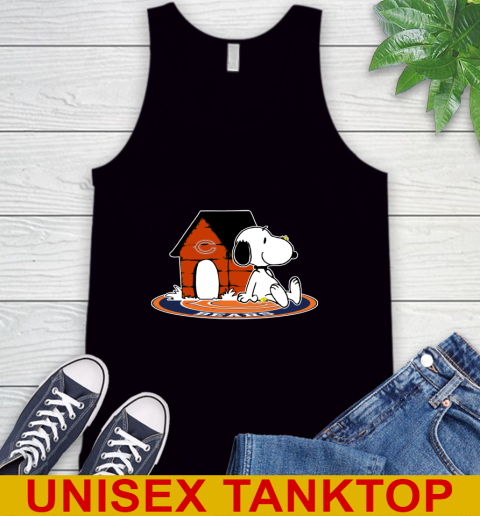 NFL Football Chicago Bears Snoopy The Peanuts Movie Shirt Tank Top 2